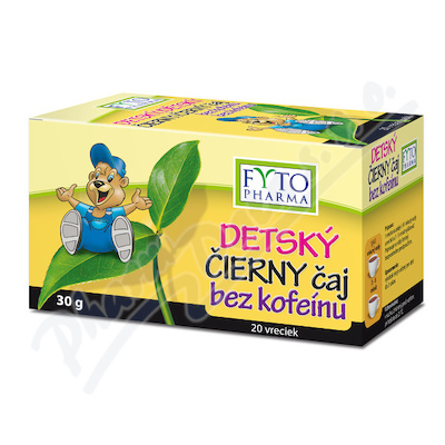 Dětský černý čaj Bez Kofeinu 20x1.5g Fytopharma