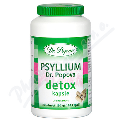 Dr.popov Psyllium Detox Cps.120