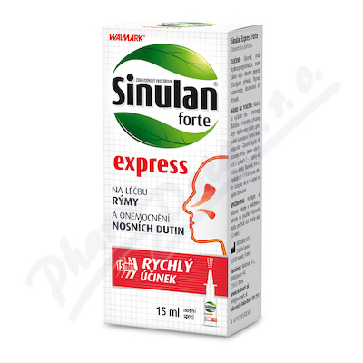 Sinulan Express Forte Nosní Sprej 15ml