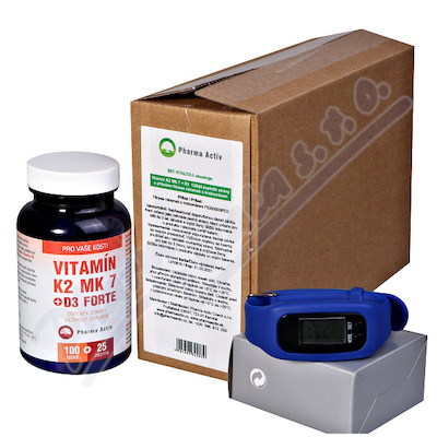 Vitamín K2 Mk 7 + D3 Forte Tbl.125 + Fitness Nár.