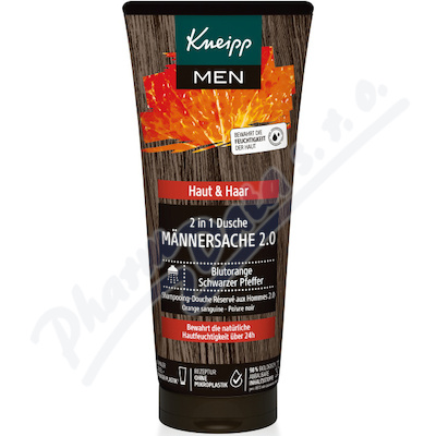 Kneipp Sprchový gel Pánská záležitost 2.0 na tělo a vlasy 200ml