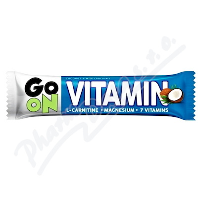 Go On Vitaminová Tyčinka L-carnitin Kokos 50g