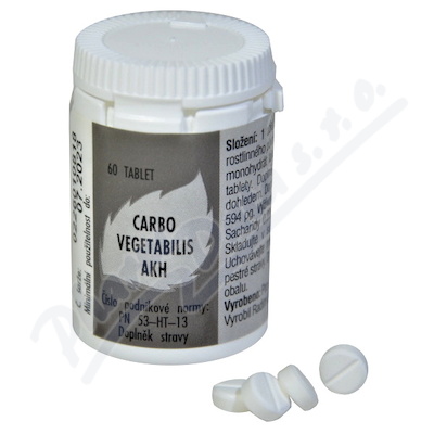 Carbo Vegetabilis Akh Tbl.60