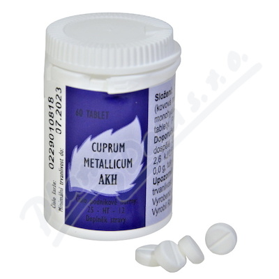 Cuprum Metallicum Akh Tbl.60