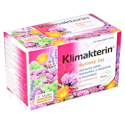 Klimakterin Bylinný čaj Při Menopauze 20x1.5g