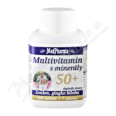 Medpharma Multivitamin S Minerály 50+ Tbl.107