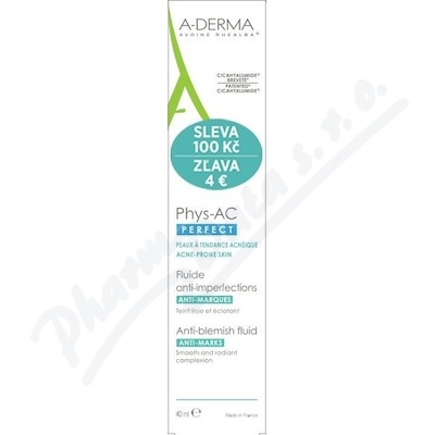 A-derma Phys-ac Perfect Fluid 40ml Sleva