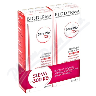 Bioderma Sensibio Ds Krém 40ml 1+1