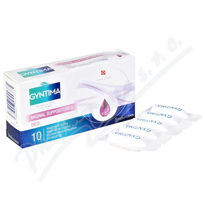 Fytofontana Gyntima Vaginální čípky Deo 10ks