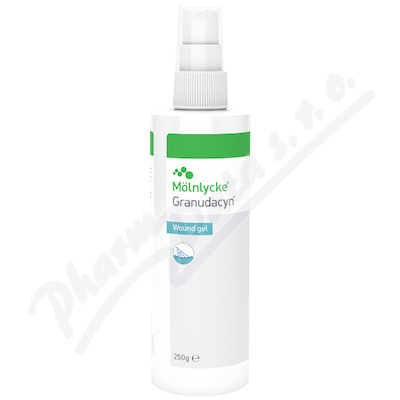 Granudacyn Wound Gel 250g, antiseptický gel na rány, s aplikátorem