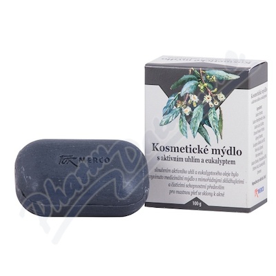 Kosmetické Mýdlo S Aktiv. Uhlím A Eukalyptem 100g