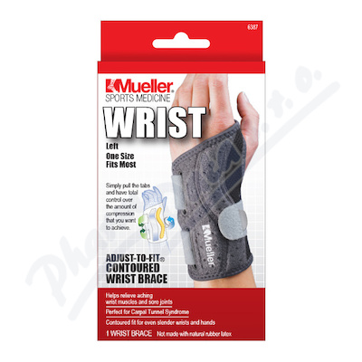 Mueller Adjust To Fit Ortéza Na Zápěstí Levá