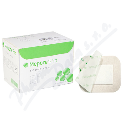 Mepore Pro 6x7 cm, 60 ks, samolepící absorpční krytí, steriln