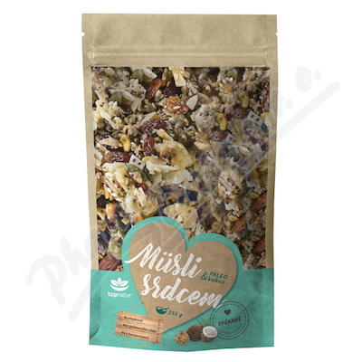 Topnatur Müsli Srdcem Paleo&kokos 350g