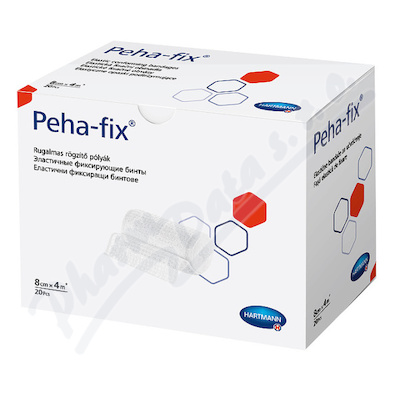 Obinadlo Elastické Fixační Peha Fix 8cmx4m,v napn.stavu,20ks