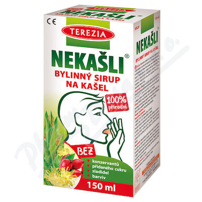 Terezia Nekašli Bylinný Sirup Na Kašel 150ml