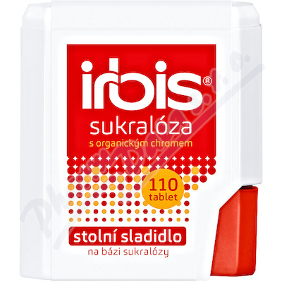 Irbis Sukralóza S Chromem Tbl.110 Dávkovač