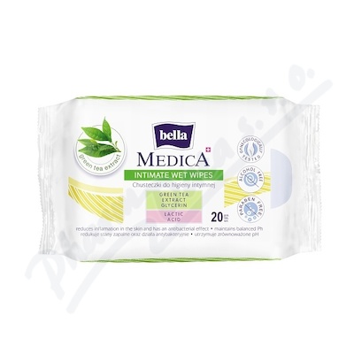 Bella Medica vlhčené ubrousky pro intimní hygienu 20ks
