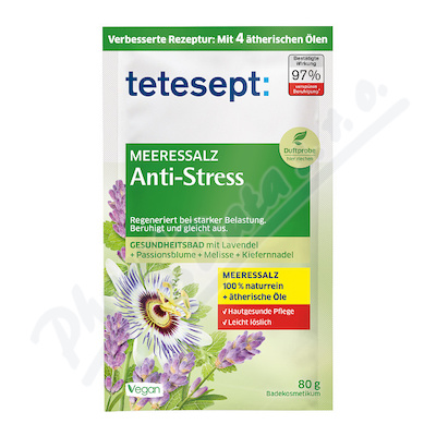 Tetesept Mořská Sůl Anti-stress 80g