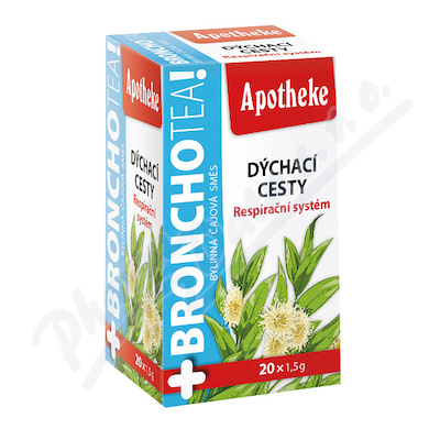 Apotheke Bronchotea Dýchací Cesty čaj 20x1.5g