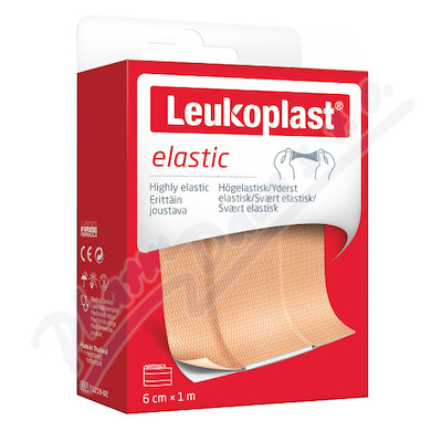 Leukoplast Elastic Náplast Pružná 6cmx1m