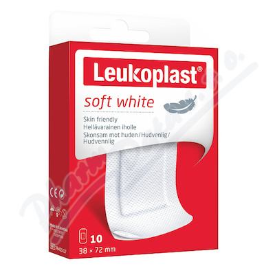 Leukoplast Soft Náplast Citlivá 38mmx72mm 10ks