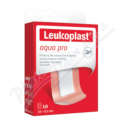 Leukoplast Aqua Pro Náplast Voděodol.38x63mm 10ks