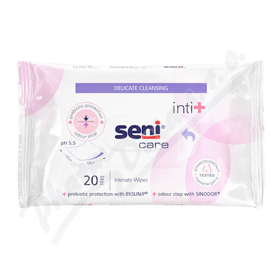 Seni Care Intimní Vlhčené Ubrousky Inti+ 20ks