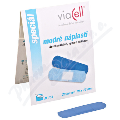 Viacell M151 Modré Náplasti 20ks