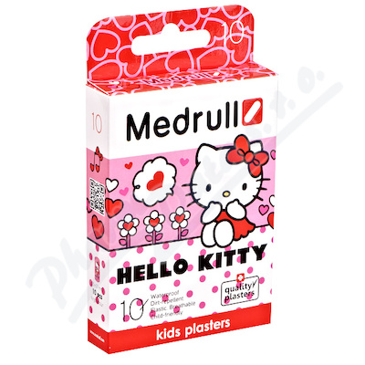 Medrull Náplast Dětská Kids Hello Kitty 10ks