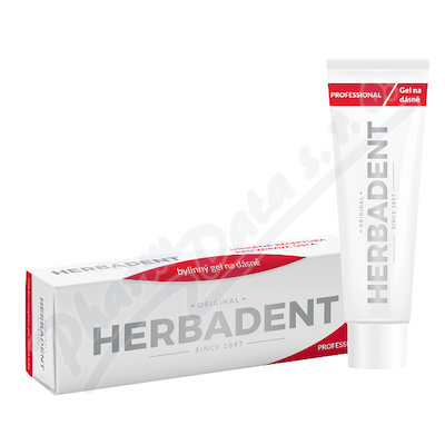 Herbadent Profes.bylin.gel Na Dásně S Chlorhex.25g