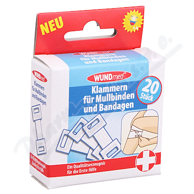 Wundmed Svorky Obvazové Bílé 20ks