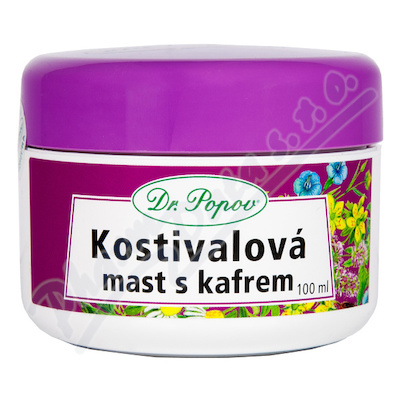 Dr.popov Kostivalová Mast S Kafrem 100ml