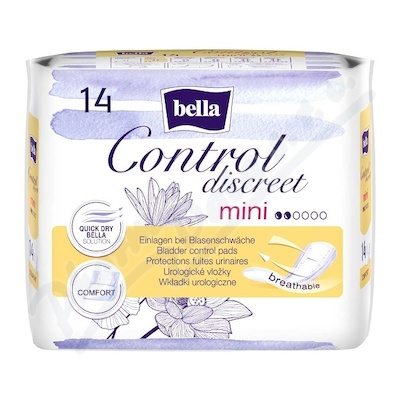 Bella Control discreet urologické vložky mini 14ks