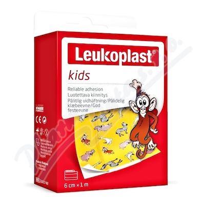 Leukoplast Kids Náplast Role 6cmx1m