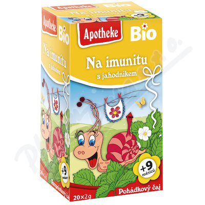 Dětský Bio Pohádkový čaj Imunita S Jahodník.20x2g