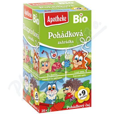 Pohádkový čaj Pohádková Zahrádka Bio 20x2g