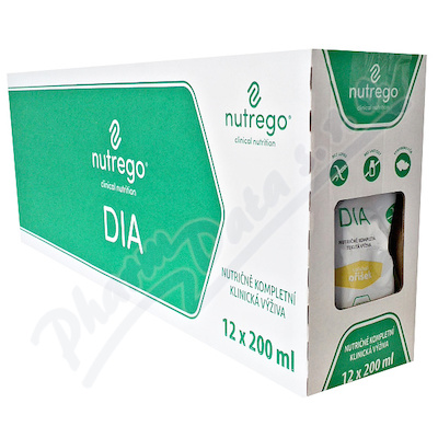 Nutrego Dia s příchutí oříšek perorální roztok 12x200ml