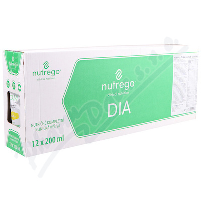 Nutrego Dia S Příchutí Vanilka perorální roztok 12x200ml