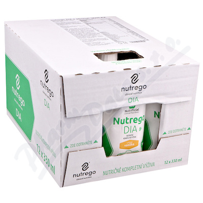 Nutrego Dia s příchutí vanilka perorální roztok 12x330ml