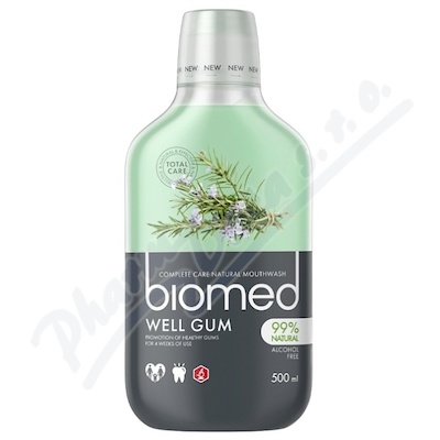 Biomed Well Gum ústní Voda Bio 500ml