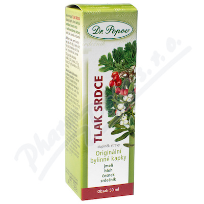 Dr.popov Kapky Bylinné Tlak-srdce 50ml