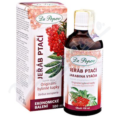 Dr.popov Kapky Bylinné Jeřáb Ptačí 100ml