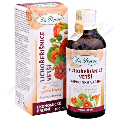 Dr.popov Kapky Bylinné Lichořeřišnice Větší 100ml