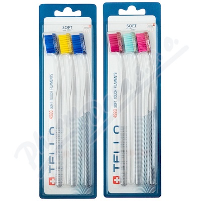 Tello 4920 Soft Trio Zubní Kartáček 3ks V Balení