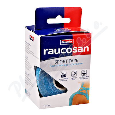 Tejp.páska Raucosan Kinesiotape5cmx5m Tyrkys.