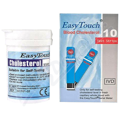 Proužky Pro Měření Cholesterolu Easytouch 10ks