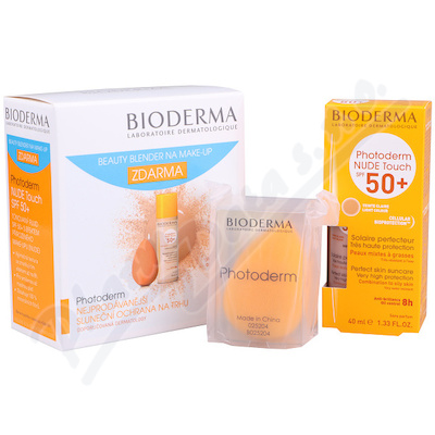 Bioderma Photoderm Nude Touch Sv.spf50+ 40ml+dár