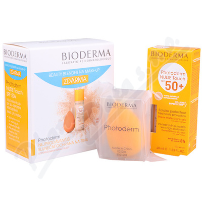 Bioderma Photoderm Nude Touch Přiroze.spf50+40ml+d