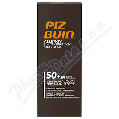 Piz Buin Allergy Face Cream Spf50 50ml